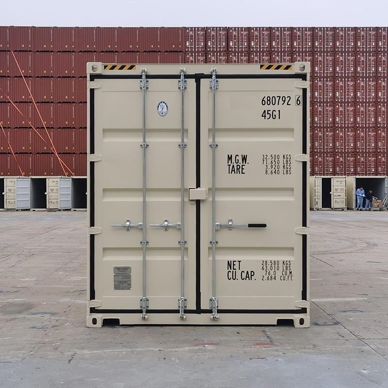 40HC Double Door Shipping Container