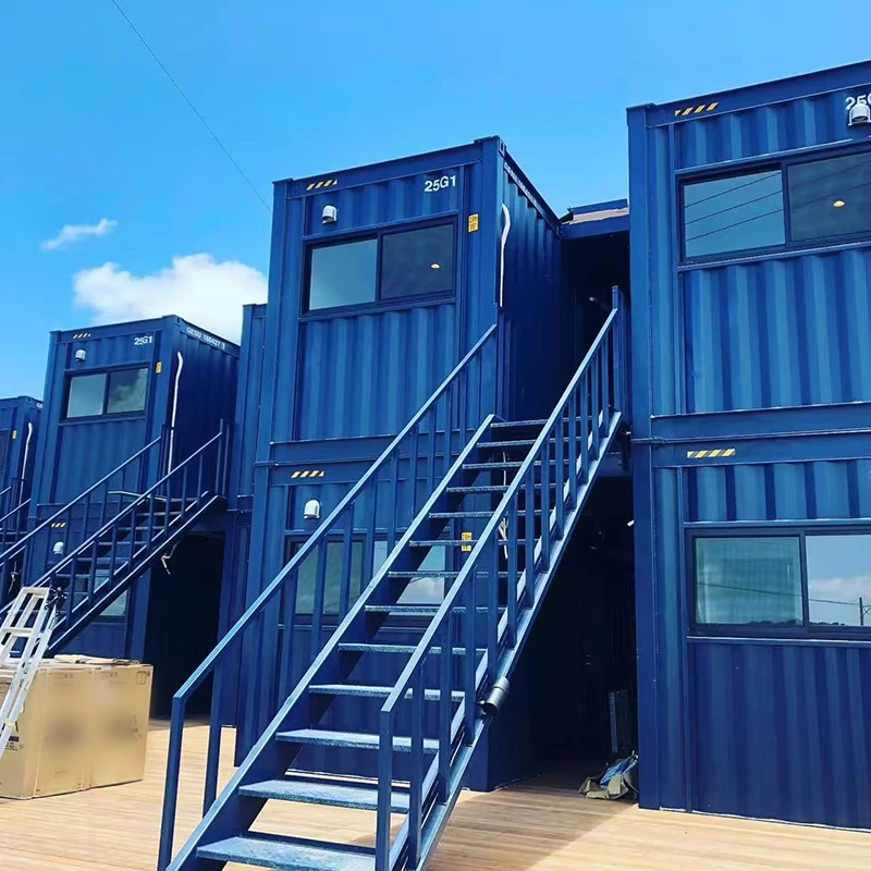 Προκατασκευασμένο Διώροφο Σπίτι Container